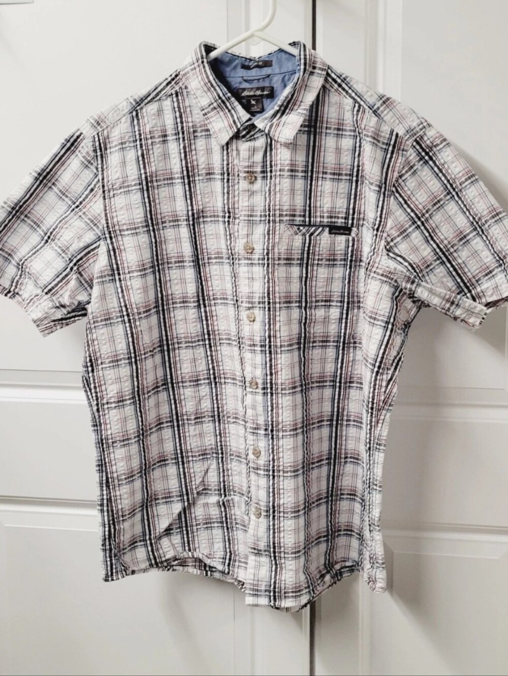 Eddie Bauer Button Up Shirt Men's Size: Large Classic Fit